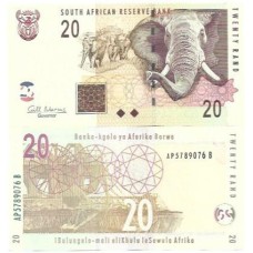 África do Sul 20 Rand 2009 FE P-129b