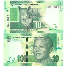 África do Sul 10 Rand 2012 FE P-133a