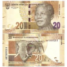 África do Sul 20 Rand 2012 P-134a Fe