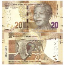 África do Sul 20 Rand 2015 P-139b FE