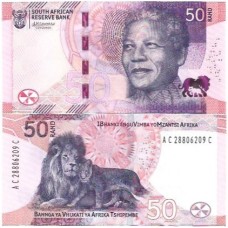 África do Sul 50 Rand 2023 FE P-150a