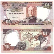 Angola 100 Escudos 1972 FE P-101