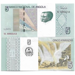 Angola 5 Kwanzas 2012 FE P-151Aa