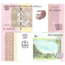 Angola 10 Kwanzas 2012 FE P-151Ba