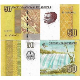 Angola 50 Kwanzas 2012 FE P-152a Angola 50 Kwanzas 2012 FE P-152a