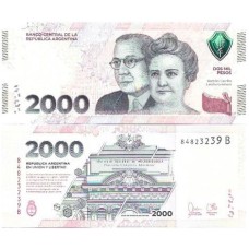 Argentina 2.000 Pesos 2023 P-371a Fe