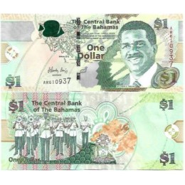 Bahamas 1 Dollar 2015 FE P-71Aa