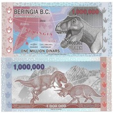 Beringia 1.000.000 Dinars 2012 FE Polím
