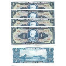 Brasil C-012 1 Cruzeiro 1956 FE - 5 Seq - Serie 3370