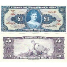 Brasil C-028 50 Cruzeiros 1961 SFE