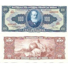 Brasil C-030 100 Cruzeiros 1955 FE