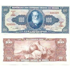 Brasil C-035 100 Cruzeiros 1964 FE