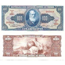 Brasil C-036 100 Cruzeiros 1964 FE