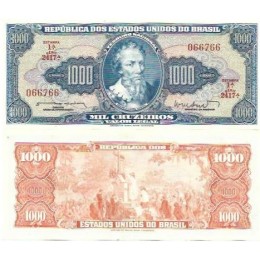 Brasil C-055 1.000 Cruzeiros 1962 SOB