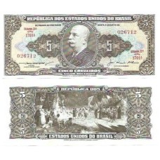 Brasil C-068 5 Cruzeiros 1956 FE