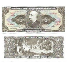 Brasil C-069 5 Cruzeiros 1958 FE