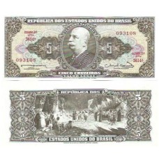 Brasil C-072 5 Cruzeiros 1963 FE