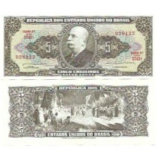 Brasil C-073 5 Cruzeiros 1964 FE