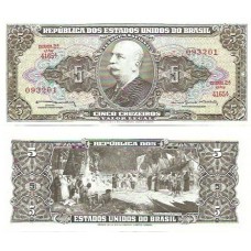 Brasil C-073a 5 Cruzeiros 1964 FE