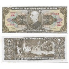 Brasil C-074 5 Cruzeiros 1964 FE
