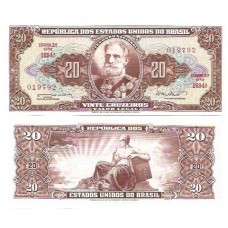 Brasil C-088 20 Cruzeiros 1962 FE