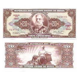 Brasil C-088 20 Cruzeiros 1962 FE