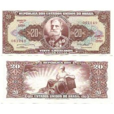 Brasil C-088 20 Cruzeiros 1962 SFE