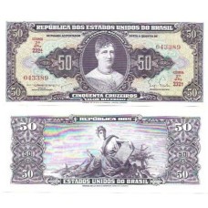 Brasil C-091 50 Cruzeiros 1955 FE