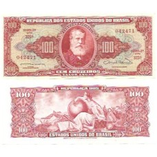Brasil C-096 100 Cruzeiros 1963 FE