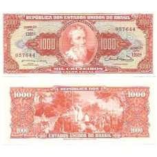 Brasil C-106 1.000 Cruzeiros 1963 FE