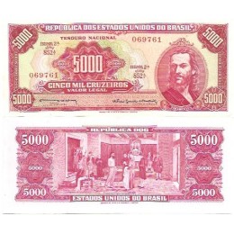 Brasil C-108 5.000 Cruzeiros 1964 FE