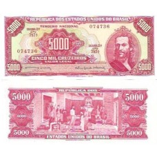Brasil C-108 5.000 Cruzeiros 1964 SFE/FE