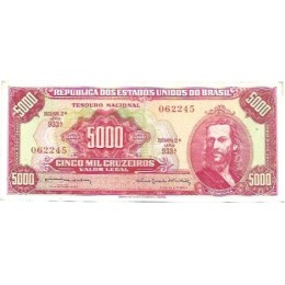 Brasil C-108 5.000 Cruzeiros 1964 SOB - 062245