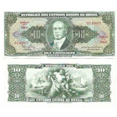 Brasil C-113 1 Centavo Carimbo 1966 FE - Série 3084