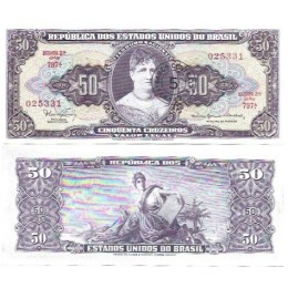 Brasil C-115 5 Centavos Carimbo 1966 FE - Série 797