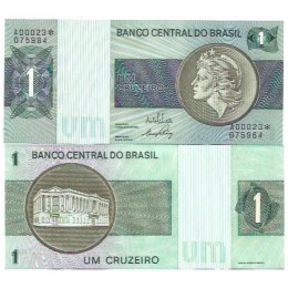 Brasil C-129a 1 Cruzeiro 1970 Fe Asterisco