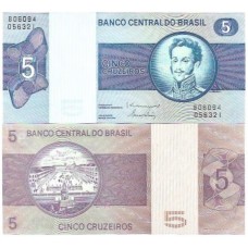 Brasil C-136 5 Cruzeiros 1979 FE - Série 6094