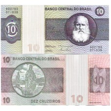 Brasil C-140 10 Cruzeiros 1980 FE