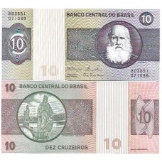 Brasil C-141 10 Cruzeiros 1980 FE