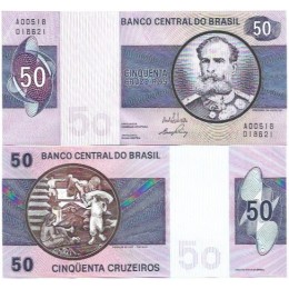 Brasil C-142 50 Cruzeiros 1970 FE