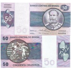 Brasil C-143 50 Cruzeiros 1974 FE