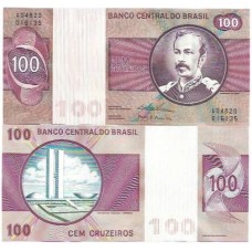 Brasil C-146 100 Cruzeiros 1974 FE