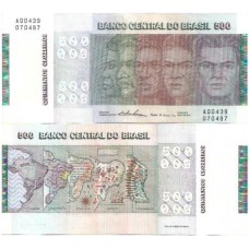 Brasil C-149 500 Cruzeiros 1974 Raças MBC A00439