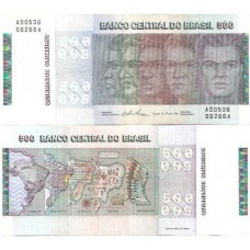 Brasil C-149 500 Cruzeiros 1974 Raças MBC A00536