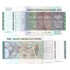 Brasil C-151 500 Cruzeiros 1979 Raças FE