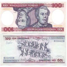 Brasil C-156 100 Cruzeiros 1981 FE - Série 3920