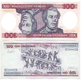 Brasil C-156 100 Cruzeiros 1981 FE - Série 3920