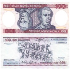Brasil C-157 100 Cruzeiros 1984 FE - Série 5208