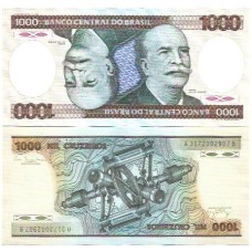 Brasil C-162 1.000 Cruzeiros 1981 FE