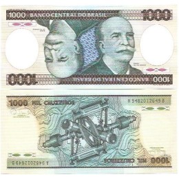 Brasil C-164 1.000 Cruzeiros 1985 FE - Série 9482